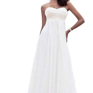 Brand new with tags beach wedding dress